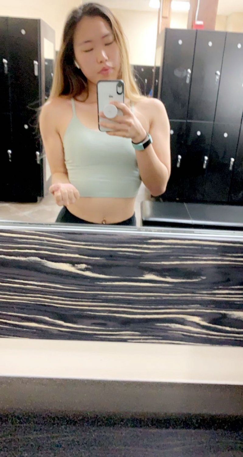 Asian pt. 1 // Sexy Asian College Student Shows Off Fit Body #XkXwQolL